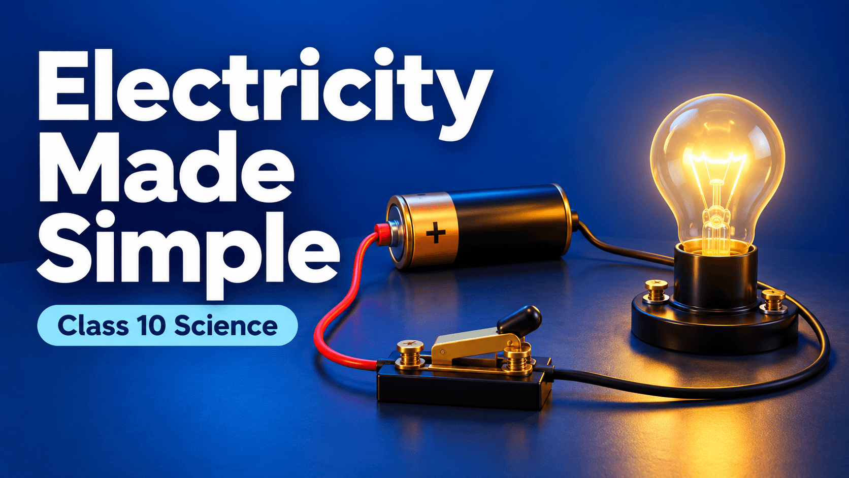 Electricity Made Simple: Current, Voltage and Resistance for Class 10